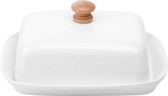 Zdjęcie MASELNICZKA MASELNICA CERAMICZNA BIAŁA 139678 - Rydzyna