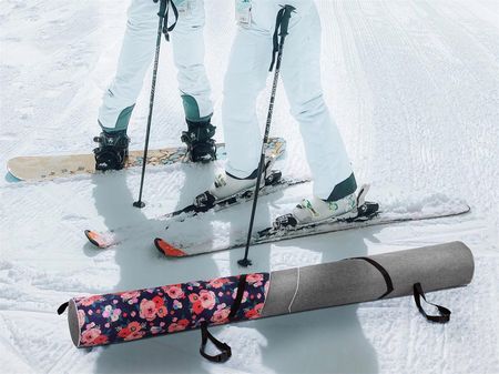 Ferocity Zestaw Set Pokrowiec Na Narty + Buty Premium Szaro Czarny (PONARSET17) - zdjęcie 2