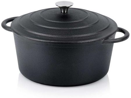 GARNEK ŻELIWNY 26cm Z POKRYWĄ 199075 CAST LINE