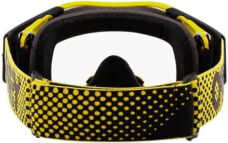 Gogle MX OAKLEY Airbrake - przezroczyste soczewki Moto Yellow B1B