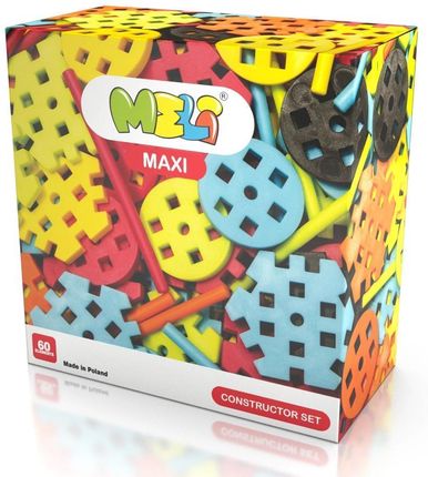 Meli Klocki 50431 Maxi Constructor Set 60Szt.