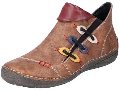 Rieker Damskie sztyblety 72581, brązowy, 38 EU