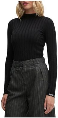 Pepe Jeans Damski golf Izabel, dzianina, czarny, S, czarny (czarny), S