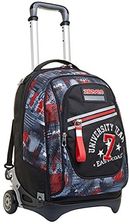 Seven Rolling backpack New Tech College World Wheeled Book Bag 3 in 1 Detachable Backpack
