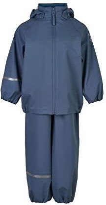 Celavi Unisex Kids Rainsuit Raincoat, Khaki, Normal, khaki