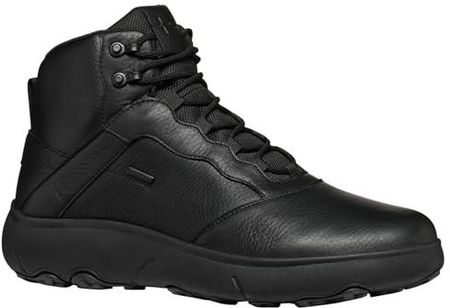 Geox Męskie buty U Nebula + Grip B Ab Ankle Boot, czarny, 43 EU