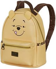 Kubuś Puchatek Face Plecak Heady Żółty 24,5 x 29 cm Pojemność 8 L