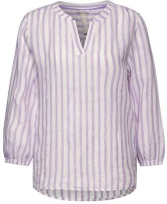 Street One Maglietta LS_Two-Color Stripemix, Smell of Lavender
