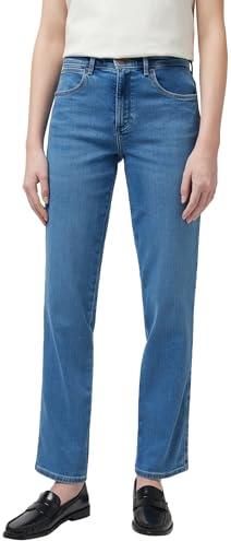 Jeans Dritti Wrangler Aurelia Donna - Vita Media, Cotone Comodo, Taglio Classico - Foto 2