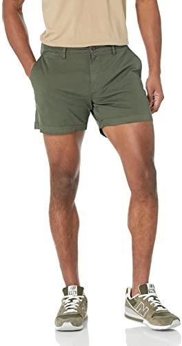 Pantaloncini Uomo Oxford Elasticizzati | Vestibilità Slim, 28 Cm Interno Gamba, Cotone Comodo - Foto 7