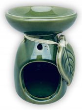 Puckator Kominek Ceramiczny Do Wosków, Olejków, Aromatyzacji, Aromaterapii Zielony