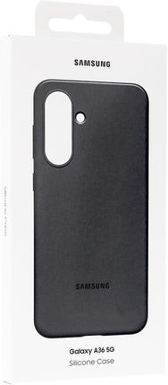 Samsung Etui Silicone Case Do Galaxy A36 Czarny Ef-Pa366Cbegww - zdjęcie 4