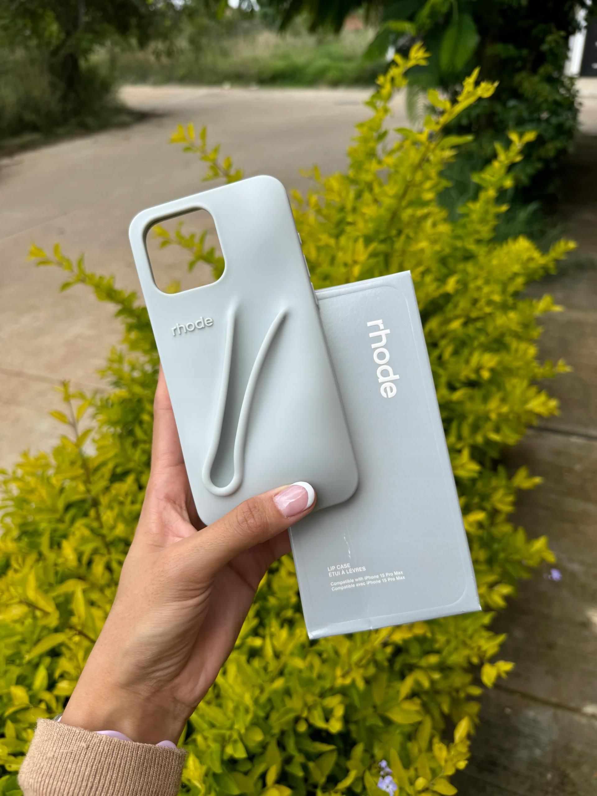 Apple Rhode Lip Case Grey Etui Do Iphone 14Pro Unscented - Etui na