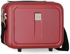 Roll Road Camboya Kosmetyczka Adaptowalna Czerwony 29x21x15 cms Twardy ABS 9,14L 0,8 kg Czerwona