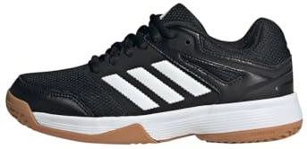 adidas Uniseks - dzieci Speedcourt Indoor Shoes Kids, Core Black/Cloud White/Gum, 33 EU