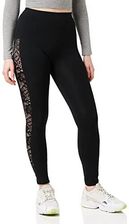Zdjęcie Urban Classics damskie legginsy Ladies Lace Stripe spodnie do jogi - Lubin