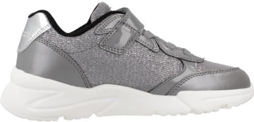 Geox J Loftus Girl Scarpe - Bambina, Nere, Taglia 28 EU, Comode E Traspiranti Geox Tecnologia Respira