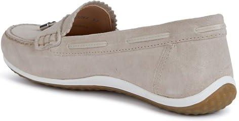Geox Dames D Vega Moc Moccasin, navy, 37 EU