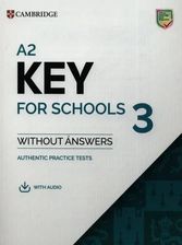 A2 Key for Schools 3 Student's Book without Answers with Digital Pack | Odbiór w księgarni za 0 zł lub bezpłatna wysyłka od 149 zł