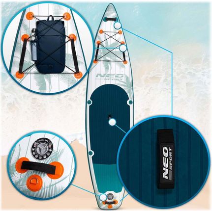 Deska SUP Reefbreak 350 x 81 x 15 cm Neo-Sport 170305 - zdjęcie 5