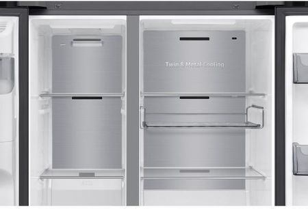 Lodówka Samsung RS90F66BEFEO Side by Side AI No frost 178