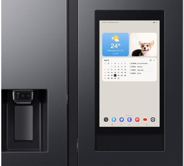 ロナウド Lodówka Samsung RB38C600DSA Ai z zamrażalnikiem dolnym 203cm