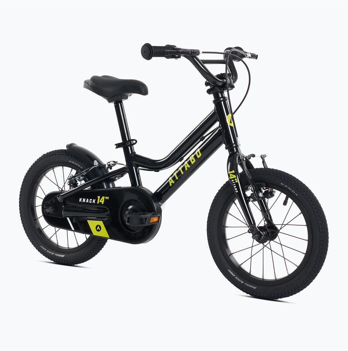 фото Дитячий двоколісний велосипед Attabo Knack 14 Black