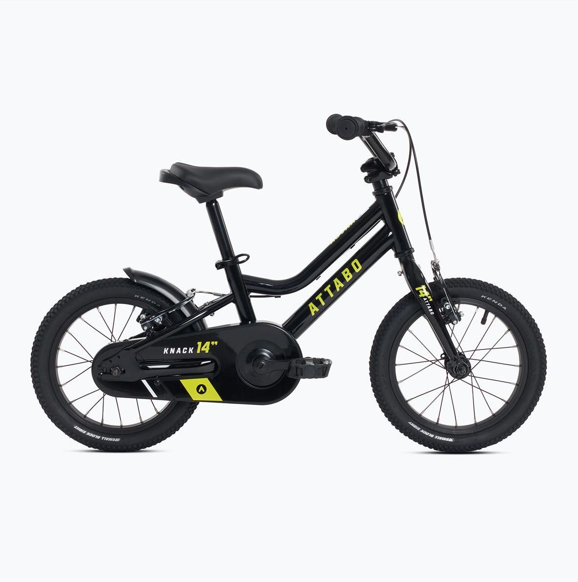 фото Дитячий двоколісний велосипед Attabo Knack 14 Black
