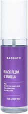Zdjęcie Baobath Black Plum & Vanilla Mgiełka Do Ciała I Włosów 135ml - Kielce