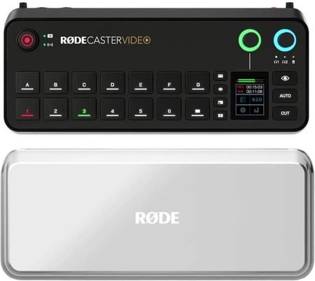 RodeCaster VIDEO + RodeCover Caster Video - Studio do Podcastu + osłona