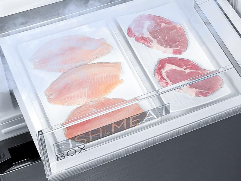 Chłodziarko-zamrażarka z boku