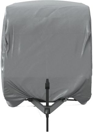 vidaXL Pokrowiec Na Przyczepę Kempingową Szary 732x250x220cm (4015869) - zdjęcie 3