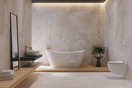 ストーン Płytki Senti Ceramica Gres Climber Rock Beige Matt Rect 59,8x59,8