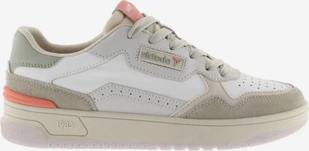 VICTORIA - Sneakersy White Casual Patch C80 Beige - 40 EU - Biały