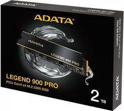 Adata Dysk SSD LEGEND 900 Pro 2TB PCIe 4x4 7.4/6.5 GB/s M2 (SLEG900P2TCS)