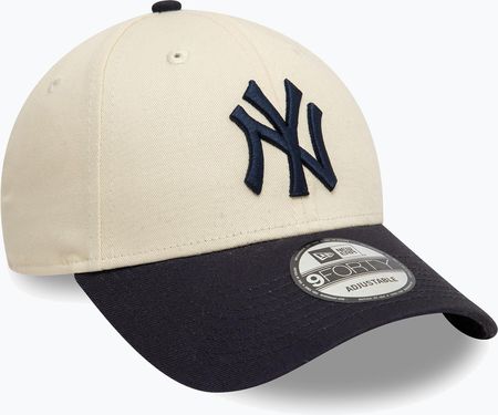 Czapka z daszkiem New Era Colourblock 9Forty New York Yankees light beige Wiosna 2025