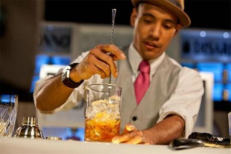 Whiskey Rocks Łyżka Barmańska Do Drinków I Koktajli Z Czaszką Profesjonalna 43 Cm   - zdjęcie 2