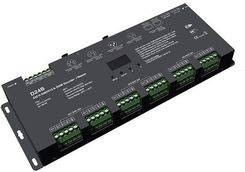 Skydance Sterownik LED DMX512 - 24 kanałowy - 12-24V DC 24x4A - OLED - Dekoder/Master DMX - D24B