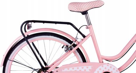 Sun Baby Rower Młodzieżowy Heart Bike 24 Cale Dla Dziewczynki Różowy - zdjęcie 4