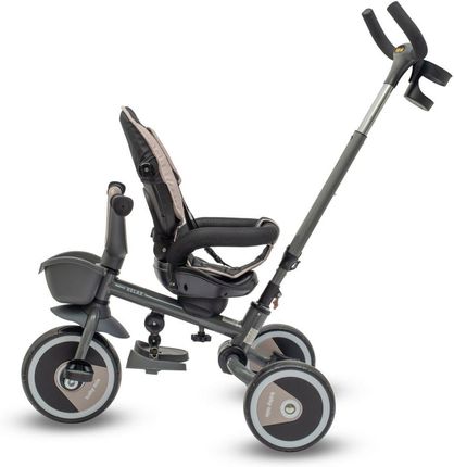 Baby Mix Relax 365 Dziecięcy Rowerek Trójkołowy Z Obrotowym Siedzeniem Beige - zdjęcie 3