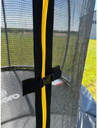 Enero Emaga Trampolina Z Siatką Wewnętrzną Fi244Cm Premium Czarny - zdjęcie 6