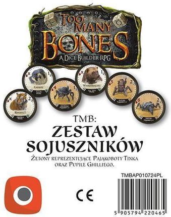 Portal Games Too Many Bones Zestaw Sojuszników - zdjęcie 4