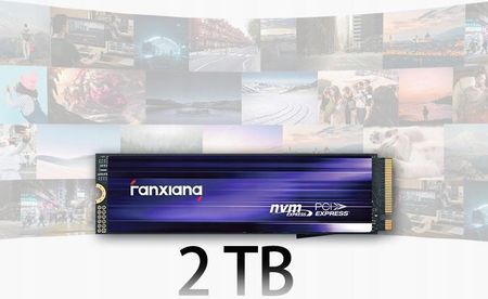 Dysk SSD Fanxiang NVMe PCIe S880 2TB M.2 2280 PCIe Gen4x4 7450 MB