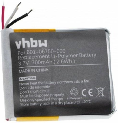 CS Batteria Di Ricambio 800mAh Per GoPro Hero 4 Session, Hero 5 Session - Li-Polymer 3.7V - Sostituisce 601-06750-000, 601-06750-101 - 5