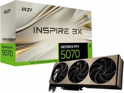 Msi GeForce RTX 5070 Inspire 3X OC 12GB GDDR7 DLSS4 (507012GINSPIRE3XOC)