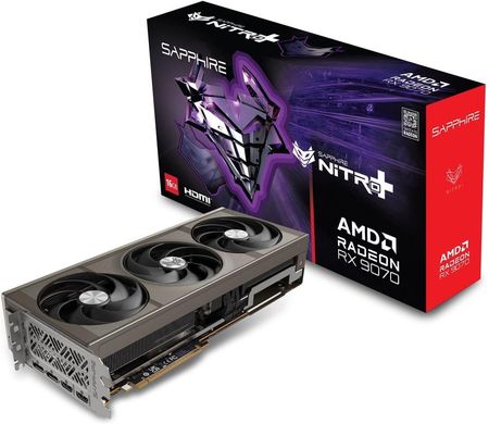 グラフィックボード・グラボ・ビデオカード Sapphire Nitro+ RX 9070 16GB Karta graficzna Sapphire NITRO+ RX 9070 GAMING OC 16GB