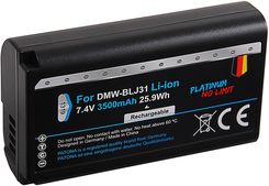 Patona Bateria Dmw-Blj31 Do Panasonic Lumix Dc-S1 / Dc-S1H Dc-S1R, 3500 Mah 1319