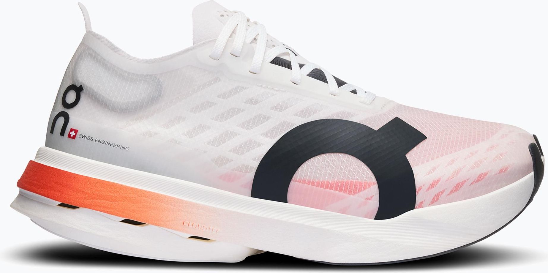 1717　On Cloudboom Strike 26cm On Running Damskie Cloudboom Strike White Black - Ceny i opinie