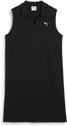 Sukienka damska Puma ESS ELEVATED RELAXED STRUCTURED czarna 68502901