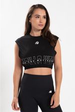 Zdjęcie Gorilla Wear Albion Duże Rozmiary Crop Top - Czarny - Lubliniec